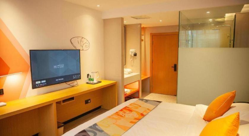 Shell Hotel Shanxi Xinzhou Wuning County Fengwu Square Ningwu Bagian luar foto