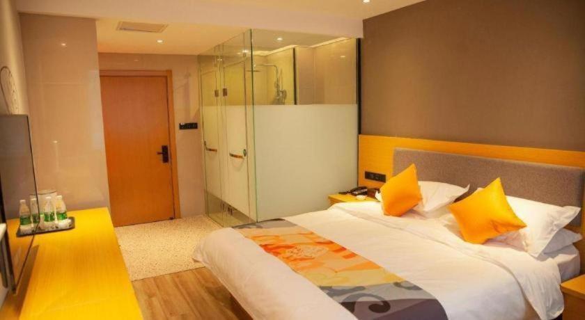 Shell Hotel Shanxi Xinzhou Wuning County Fengwu Square Ningwu Bagian luar foto