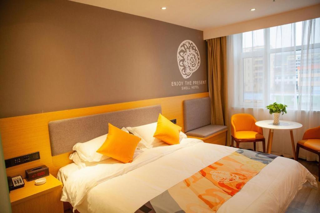 Shell Hotel Shanxi Xinzhou Wuning County Fengwu Square Ningwu Bagian luar foto