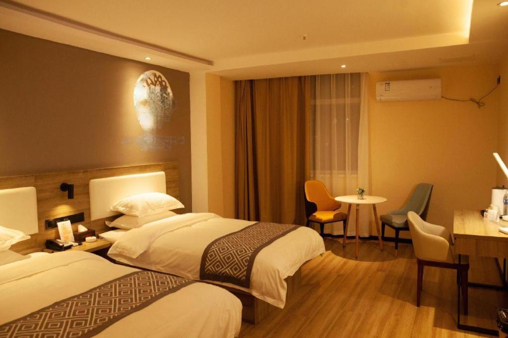 Shell Hotel Shanxi Xinzhou Wuning County Fengwu Square Ningwu Bagian luar foto